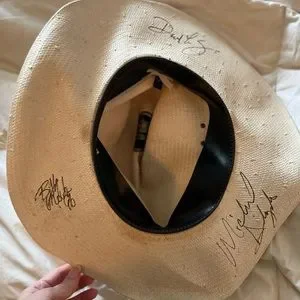 Vintage Stetson Autographed Cowboy Hat John Wayne Autograph on Stetson — JustCollecting main image 3
